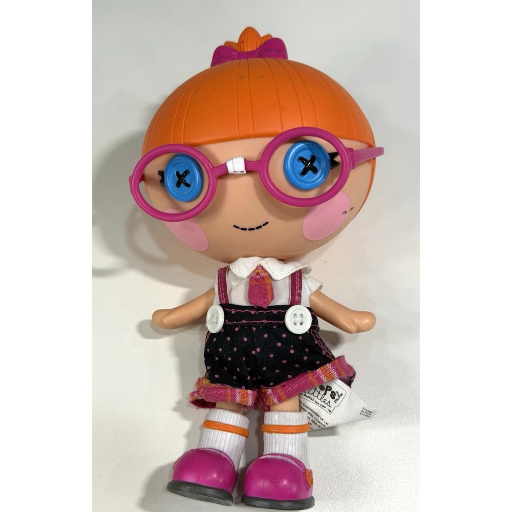 Lalaloopsy Littles Specs Reads-A-Lot Doll W/ Clothes Glasses Shoes
